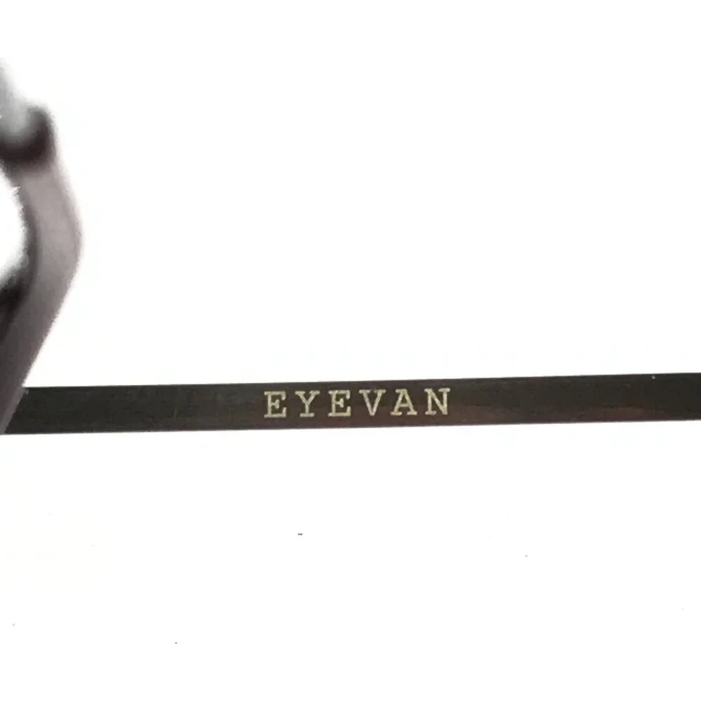 Eyevan Eyeglasses Frames MacDougal DBE Dark Burgundy Antique Gray 48-22-145
